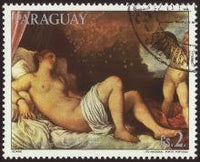 Paraguay 1986 Titian - paintings
