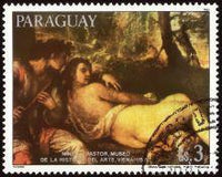 Paraguay 1986 Titian - paintings