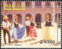 Paraguay 2002 Paraguayan Dancers