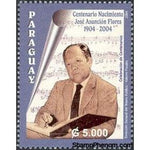 Paraguay 2004 Jose A Flores Centennial of his Birth