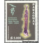 Paraguay 2004 Pablo Neruda's Centennial