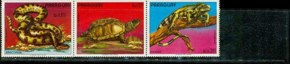 Paraguay Animals Lot 2 , 3 stamps