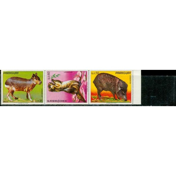 Paraguay Animals , 3 stamps