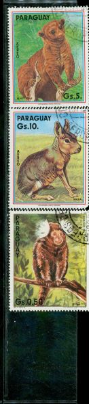 Paraguay Lot 3 , 3 stamps