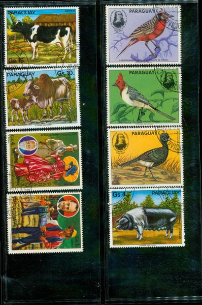 Paraguay Lot 5 , 8 stamps
