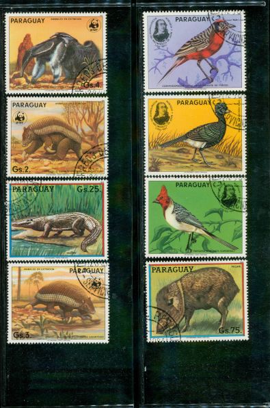 Paraguay Lot 6 , 8 stamps