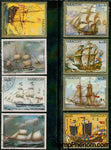 Paraguay Ships Lot 4 , 8 stamps