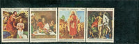 Paraguay Christ , 4 stamps