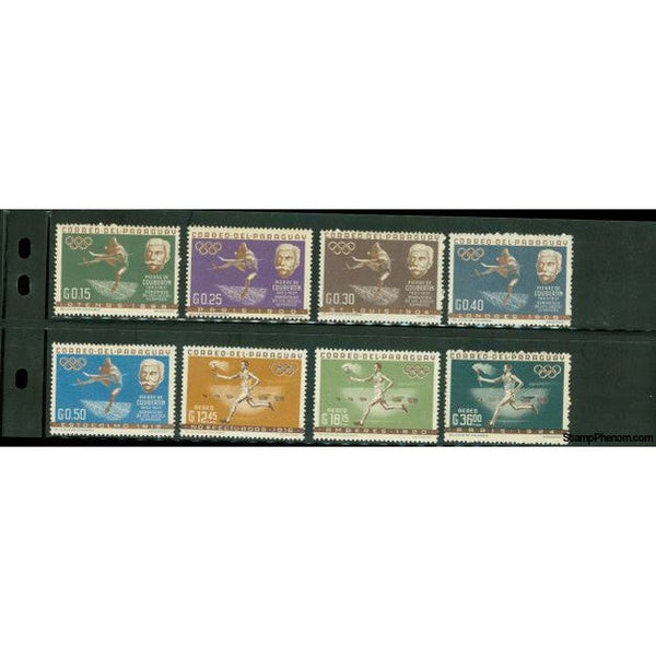 Paraguay Olympics Lot 6 , 8 stamps