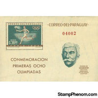 Paraguay Olympics , 1 souvenir sheet