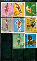 Paraguay Olympics , 8 stamps