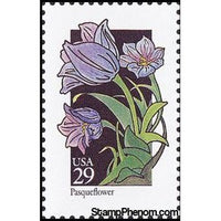 United States of America 1992 Pasqueflower (Pulsatilla vulgaris)