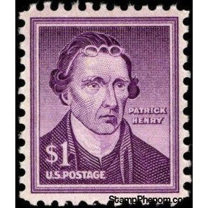 United States of America 1958 Patrick Henry (1736-1799), former Governor of Virginia