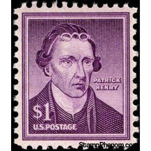 United States of America 1955 Patrick Henry (1736-1799), former Governor of Virginia