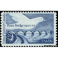 United States of America 1977 Peace Bridge and Dove