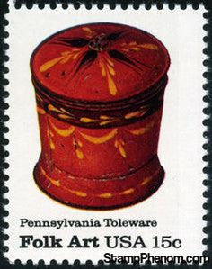 United States of America 1979 Pennsylvania Toleware:Sugar Bowl
