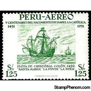 Peru 1953 Armada from Cristoph Kulumbus-Peru-StampPhenom