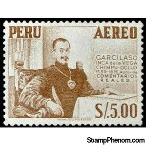 Peru 1953 Garcilaso de la Vega-Peru-StampPhenom