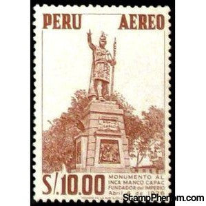 Peru 1953 Monument to Manco Capac-Peru-StampPhenom