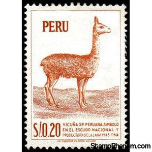 Peru 1960 Vicuña Peruana-Peru-StampPhenom
