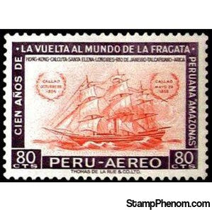 Peru 1961 Peruvian frigate "Amazonas"-Peru-StampPhenom