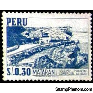 Peru 1962 Harbor of Matarani-Peru-StampPhenom