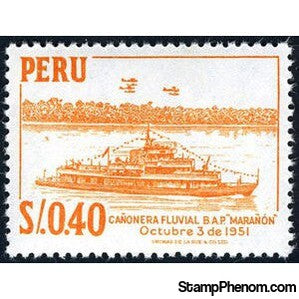 Peru 1962 River-Gunboat "Maranon"-Peru-StampPhenom