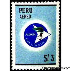 Peru 1964 Emblem-Peru-StampPhenom