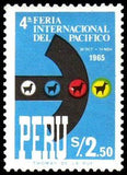 Peru 1965 Pacific Fair Emblem-Peru-StampPhenom