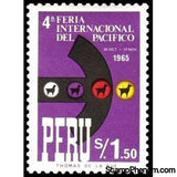 Peru 1965 Pacific Fair Emblem-Peru-StampPhenom
