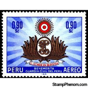 Peru 1966 Emblem-Peru-StampPhenom