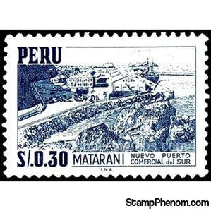Peru 1966 Harbor of Matarani-Peru-StampPhenom