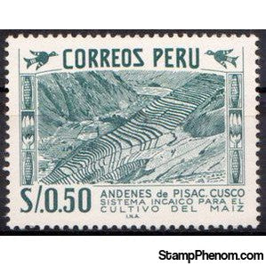 Peru 1966 Maize Terrace-Agriculture-Peru-StampPhenom