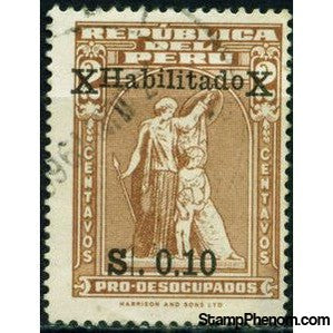 Peru 1966 Overprint PE Z 39-Peru-StampPhenom