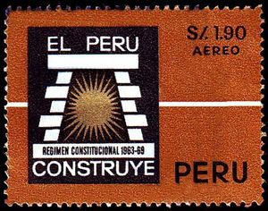 Peru 1967 Allegory of Progress 1.90