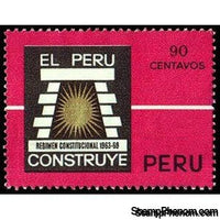 Peru 1967 Allegory of Progress, 90c