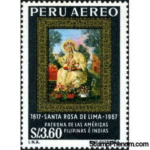 Peru 1967 Painting of Cuzco School-Peru-StampPhenom