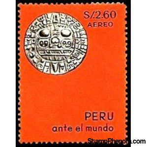 Peru 1967 Tears of God with calendrical inscription-Peru-StampPhenom