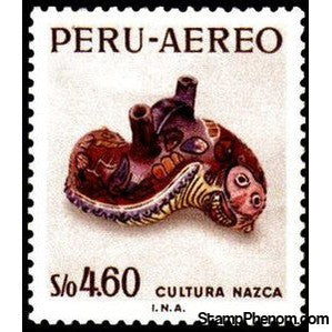 Peru 1968 Double-headed Snake-Peru-StampPhenom