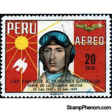 Peru 1969 JosÃ© Abelardo QuiÃ±ones Gonzales (1914-1941)-Peru-StampPhenom