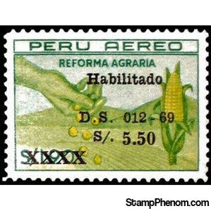 Peru 1969 Sawing Hand, Corn-Peru-StampPhenom