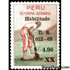 Peru 1969 Working Farmer-Peru-StampPhenom