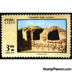 Peru 1970 Historical Peru - Ruins of Sun Fortress, Trujillo-Peru-StampPhenom