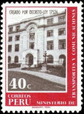 Peru 1970 Ministry of Transport and Communication-Peru-StampPhenom
