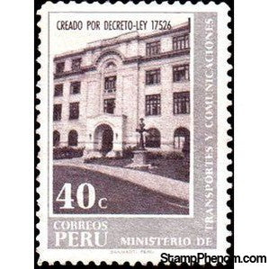 Peru 1970 Ministry of Transport and Communication-Peru-StampPhenom