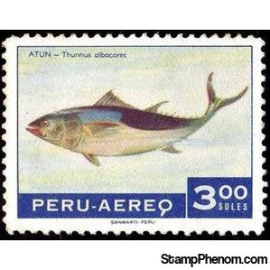 Peru 1970 Yellowfin Tuna (Thunnus albacares)-Peru-StampPhenom