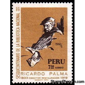 Peru 1971 Ricardo Palma (1884-1912)-Peru-StampPhenom