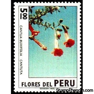 Peru 1972 Cantuta (Cantua buxifolia)