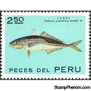 Peru 1972 Chilean Jack Mackerel (Trochurus symmetricus murphyi)-Peru-StampPhenom
