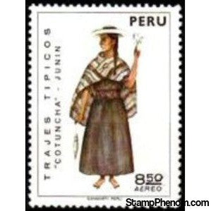 Peru 1973 Costumes - Junin, Cotuncha Woman